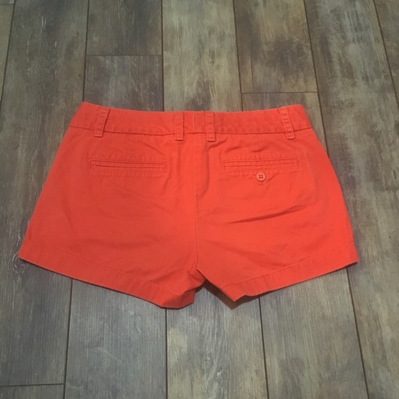 J Crew red-orange Broken in Chino short Size 4 - Picture 4 of 4